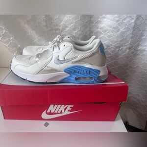 Nike Air Max Excee Shoes Women's Size 9 Sneakers CD5432 128 Summit White Blue
